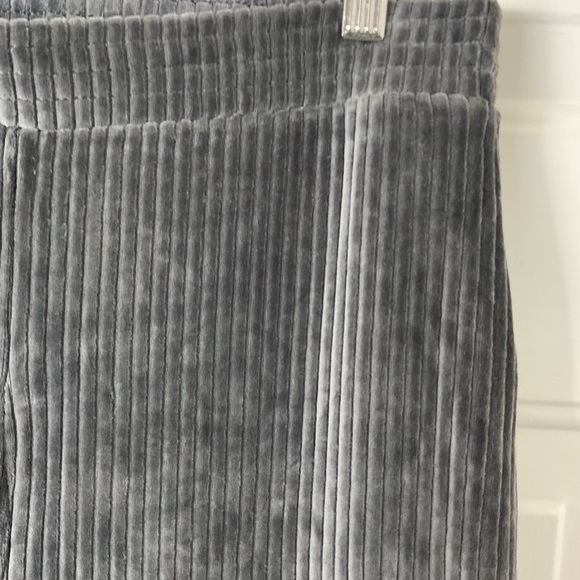 Aerie Ribbed Knit Flare Leg Soft Legging Pants Size Large - Picture 5 of 6